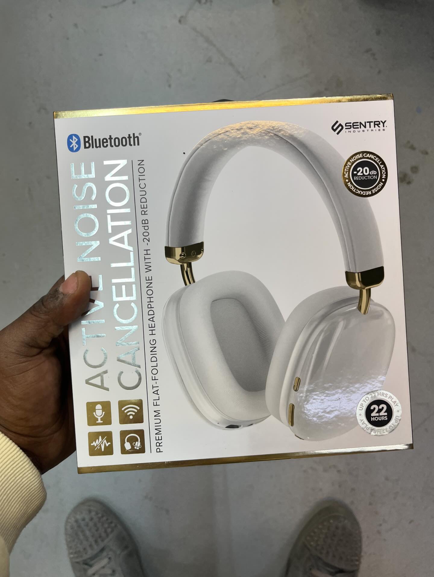 Sentry Bluetooth Noise Cancelling Headphones